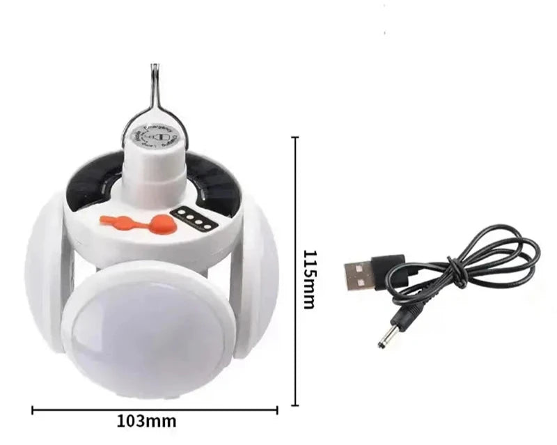 2-in-1 Solar Ball Light