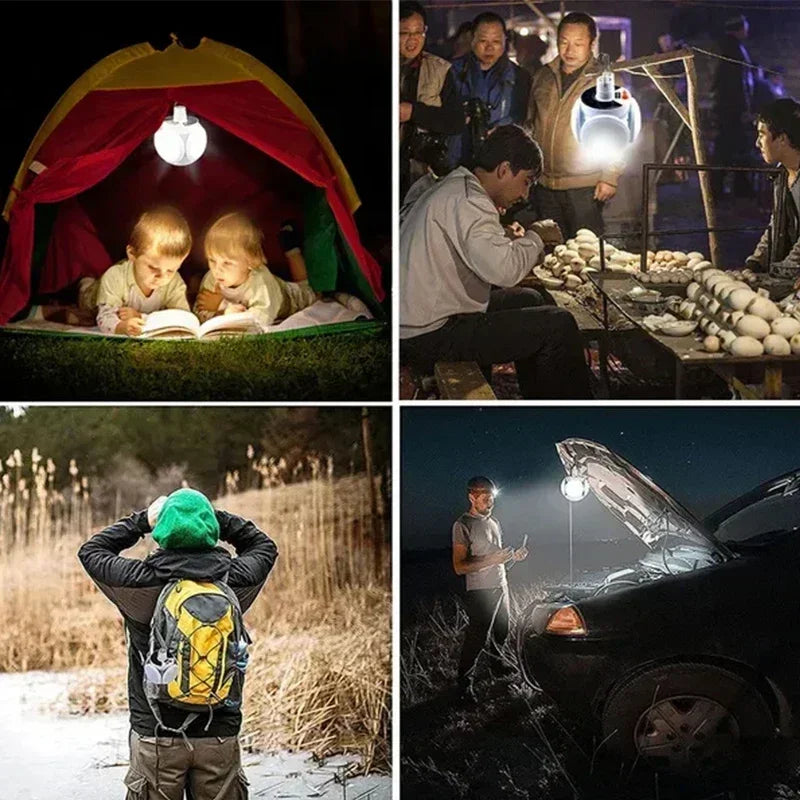 2-in-1 Solar Ball Light